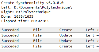 Readable logs